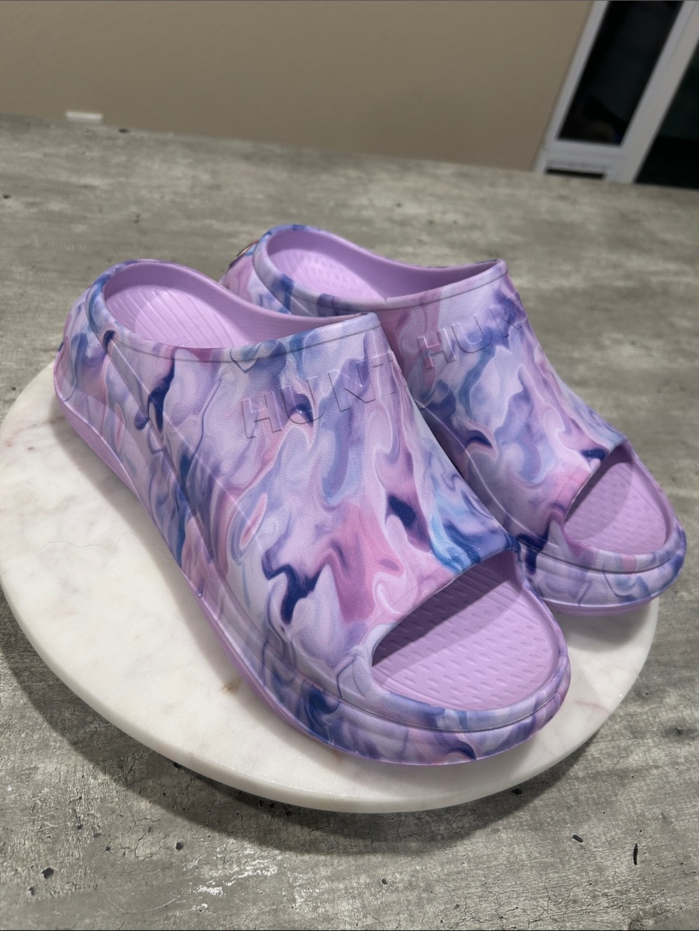 Hunter Haddie 2 platform Slide sandals Women’s size 10